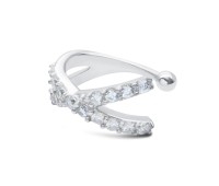 Lovely CZ Crystal Ear Cuff EC-1306